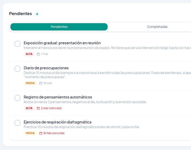 Tareas terap&eacute;uticas en Viserene